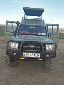 Hiring a private safari driver and car in Kenya
