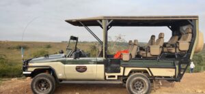 Nairobi park open jeep